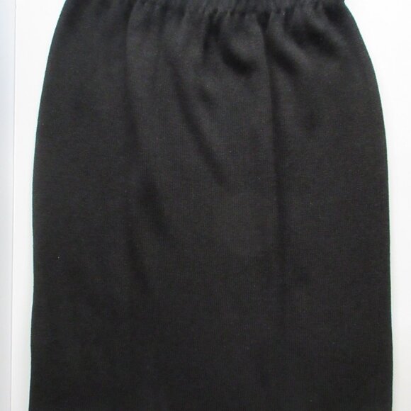San Remo Laura Knits Women’s 3 Pc Suit Twin Set & Skirt Sz Small/Petite Black - Picture 3 of 16